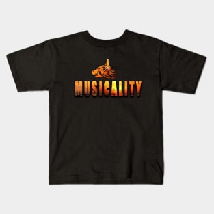 Musicality (The Twoot Channel) Kids T-Shirt